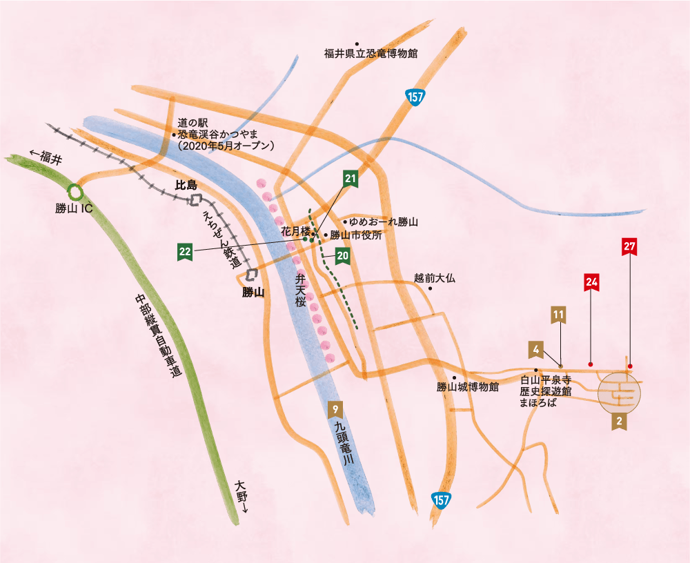 勝山エリアマップ