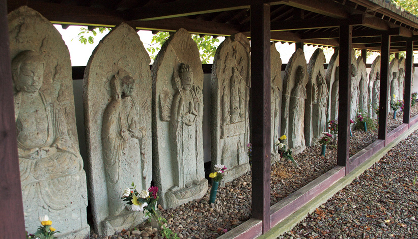 Stonework in Ichijodani Asakura Clan Ruins